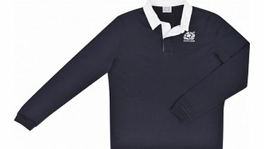 Scotland Murrayfield Retro LS Mens Rugby Shirt