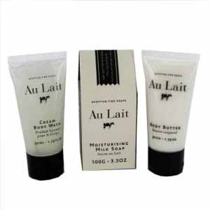 Scottish Fine Soaps Au Lait Favourites Kits Gift Set 50ml