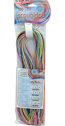 Scoubidou - 100 Assorted Strands