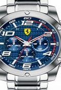 Scuderia Ferrari Mens Paddock Blue and Silver