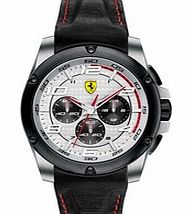 Paddock black chronograph watch