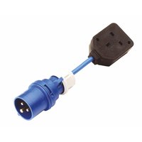SDMOandreg; Adaptor R55 16amp-Single 13amp 3-Pin