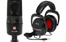 X1 USB and EX-25 Headphone Bundle