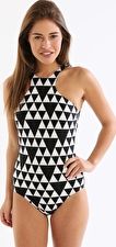Seafolly, 1295[^]241576 Costa Maya High Neck Maillot - Black