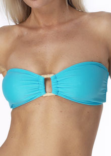 Matt Separates bandeau bikini top