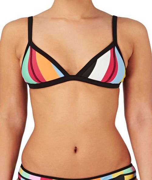 Seafolly Womens Seafolly Bandwave Scuba Tri Bikini Top -