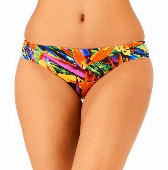 Seafolly Womens Seafolly Oasis Ruched Side Retro Bikini