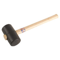 Rubber Mallet 1.25lb Black