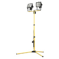 Telescopic Tungsten/Halogen Floodlight 2 x 500W/240V