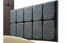 Sealy Borwick Headboard 4 6`` Double Granite