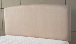 SEALY Monoco- Natural Suede finish- Kingsize headboard