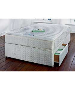 Posturepaedic Memory King Size Divan - 2 Drawers