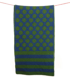 Seasalt jacquard spot scarf