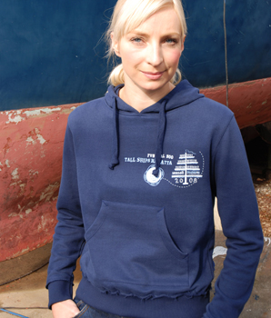 ladies tall ships hoody