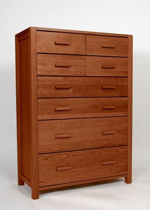 Dark Oak 4 + 2 + 2 Drawer Chest of