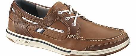 Sebago Triton 3-Eyelet Leather Boat Shoes,