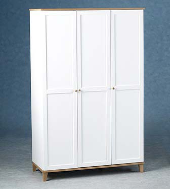 Seconique Arcadia Ash 3 Door Wardrobe