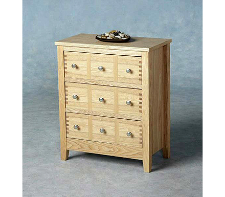 Seconique Ashton 3 Drawer Chest