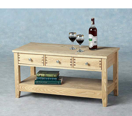 Ashton 3 Drawer Coffee Table