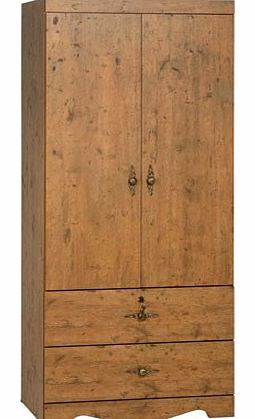 Cairo 2 Door 2 Drawer Wardrobe