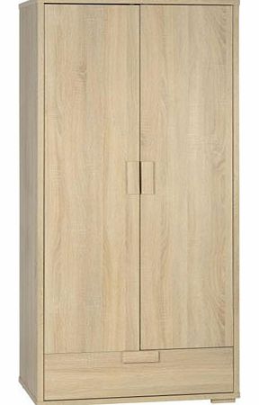 Seconique Cambourne 2 Door 1 Drawer Wardrobe