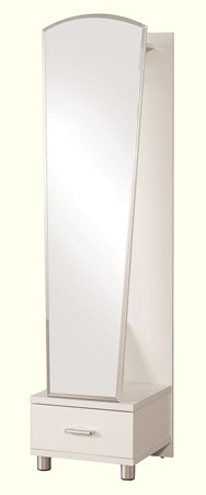 Charisma Cheval / Wardrobe Mirror - White Gloss