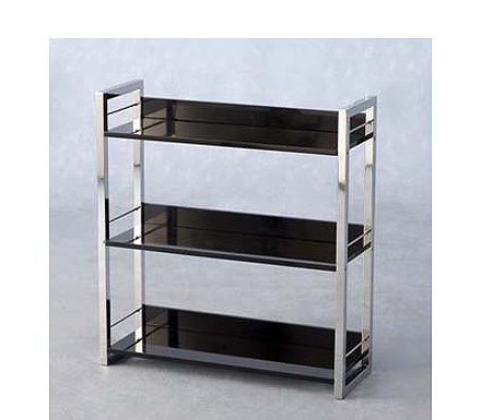 Clearance - Charisma High Gloss 3 Shelf Bookcase