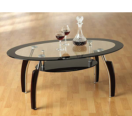 Clearance - Elena Coffee Table in Black