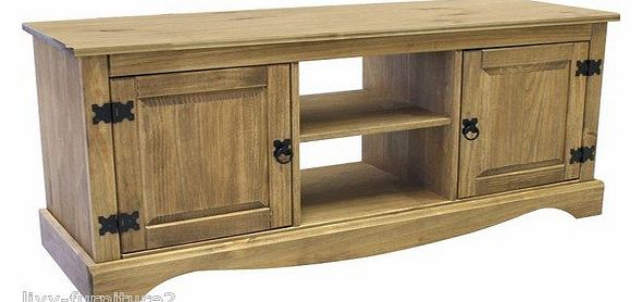 Seconique Corona 2 Door 1 Shelf Flat Screen TV Entertainment Stand/Unit Cupboard Storage