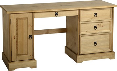 Seconique Corona Double Pedestal Computer Desk