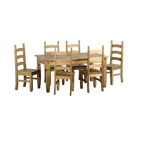 Seconique Corona Extending Dining Set 16 -