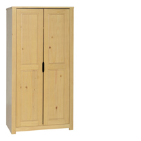 Eclipse 2 Door Wardrobe in Oak