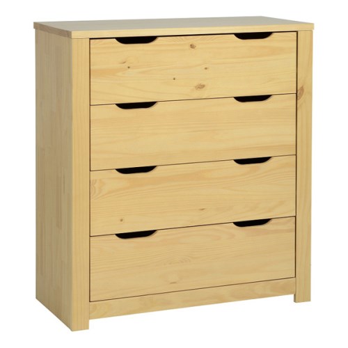 Eclipse 4 Drawer Chest in Oak