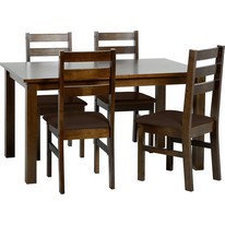 Eclipse Dining Set in Walnut