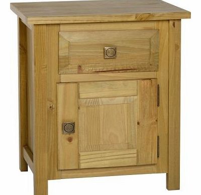 Ecuador 1 Drawer 1 Door Bedside Cabinet