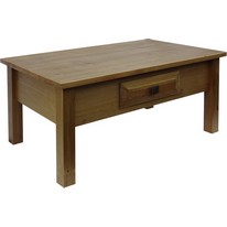 Seconique Ecuador 1 Drawer Coffee Table in Oak