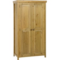 Ecuador 2 Door Wardrobe in Oak