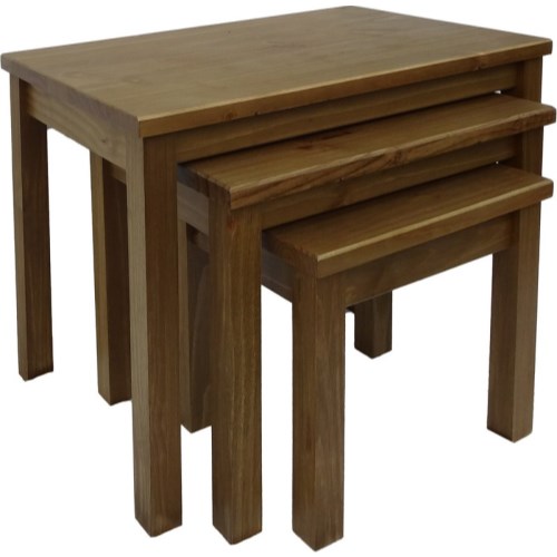 Seconique Ecuador Nest of Tables in Oak