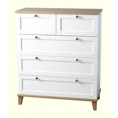 Seconique GRADE A3 - Arcadia Ash 3 2 Drawer Chest