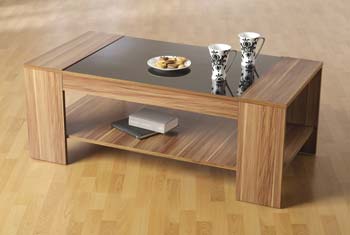 Hollywood Walnut and High Gloss Coffee Table