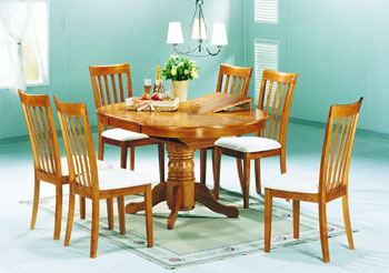 Seconique Kensington Extending Dining Set