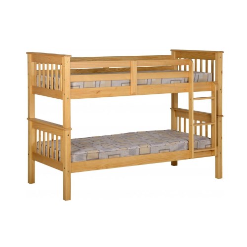 Seconique Neptune 3 Bunk Bed - Oak