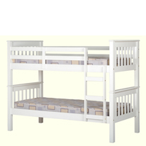 Seconique Neptune Bunk Bed in White