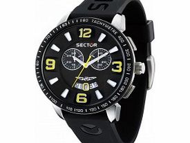 Sector Mens 400 Range Chronograph Black Watch