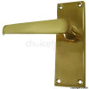 118mm Brass Victorian Latch Handles 1 Pair