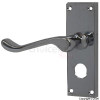 118mm Chrome Scroll Privacy Handles 1 Pair