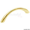 64mm Polished Brass Rainbow Pull Handles