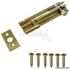 75mm x 1` Wide Brass Necked Bolt