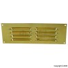 9` x 3` Brass Louvre Vent