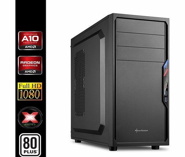 SEDATECH PC Multimedia (AMD A10-5800K 4x3.8Ghz, Radeon